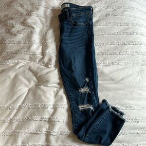 Abercrombie and Fitch Super Skinny Mid Rise